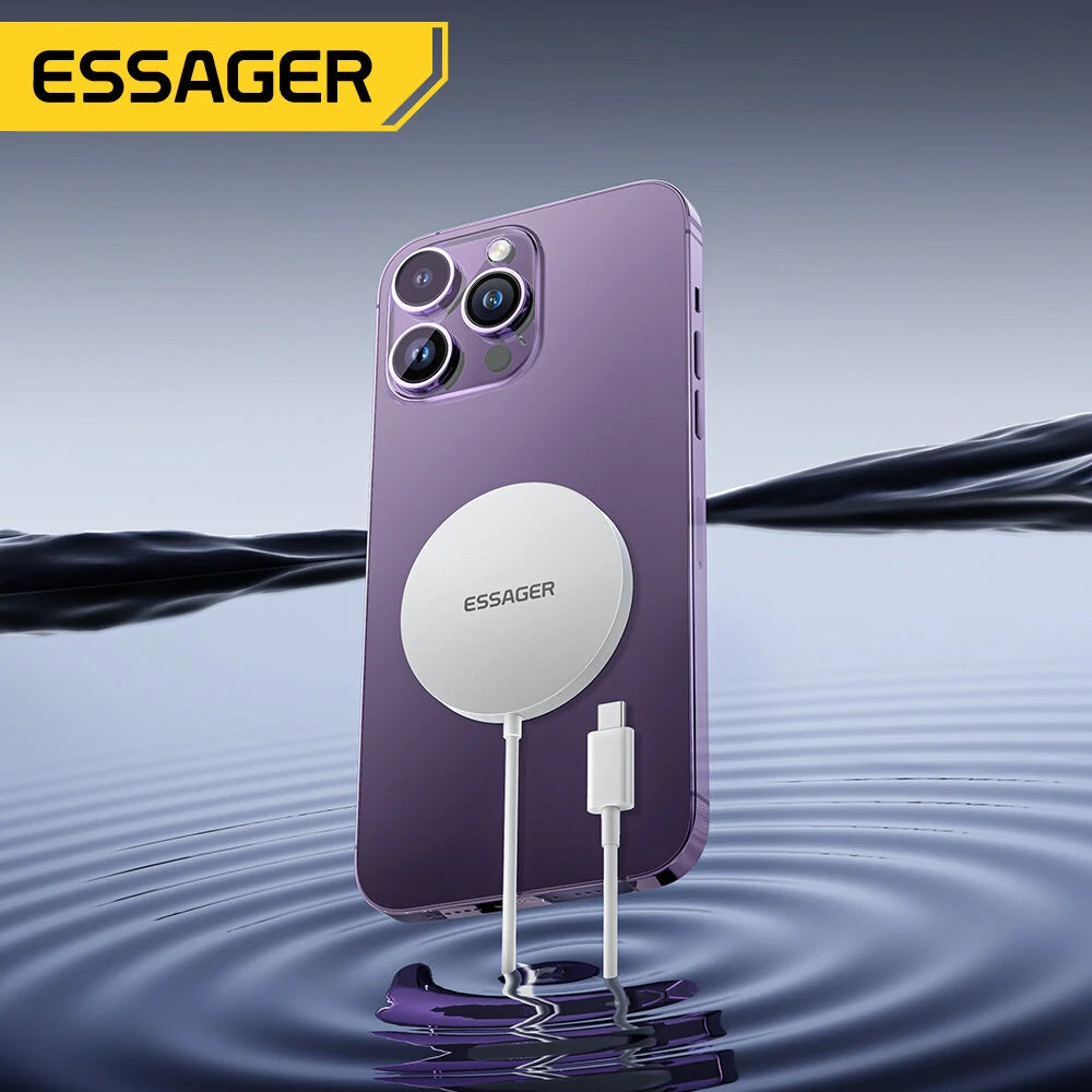 Magnetic Wireless Charger 15W (Magsafe Compatible) - Essager
