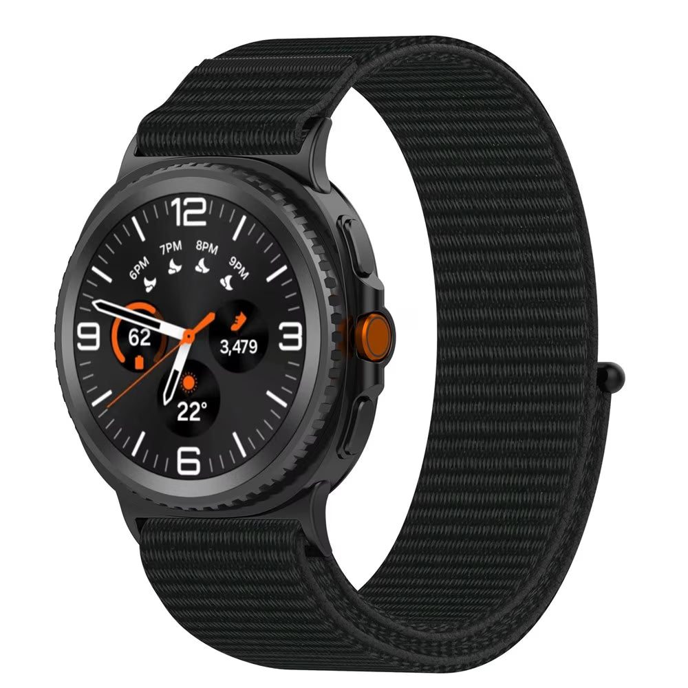 Nylon hook-and-loop Strap for Samsung Galaxy Watch 8 (44mm)