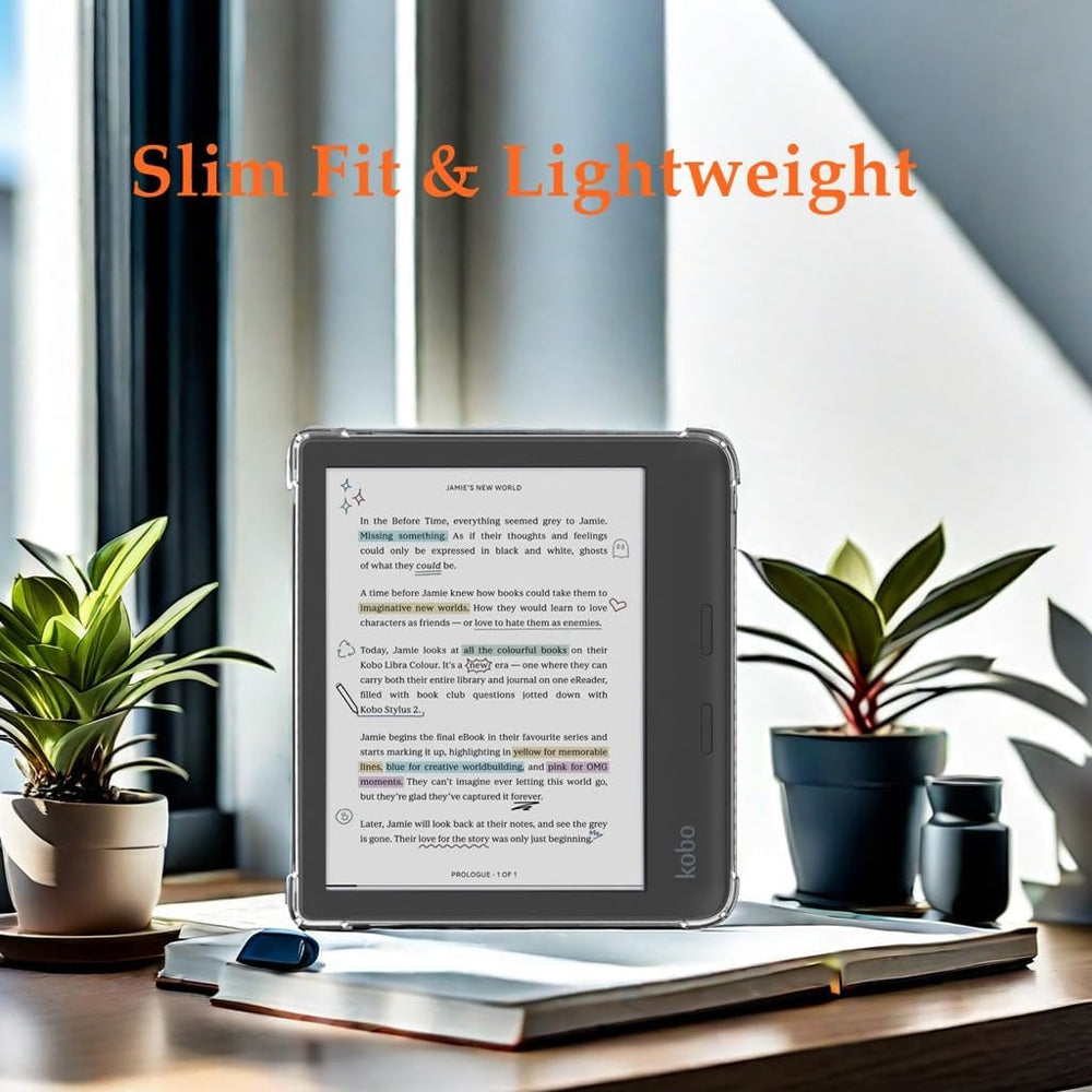 Clear Bumper Case for Kobo Libra Colour 7"