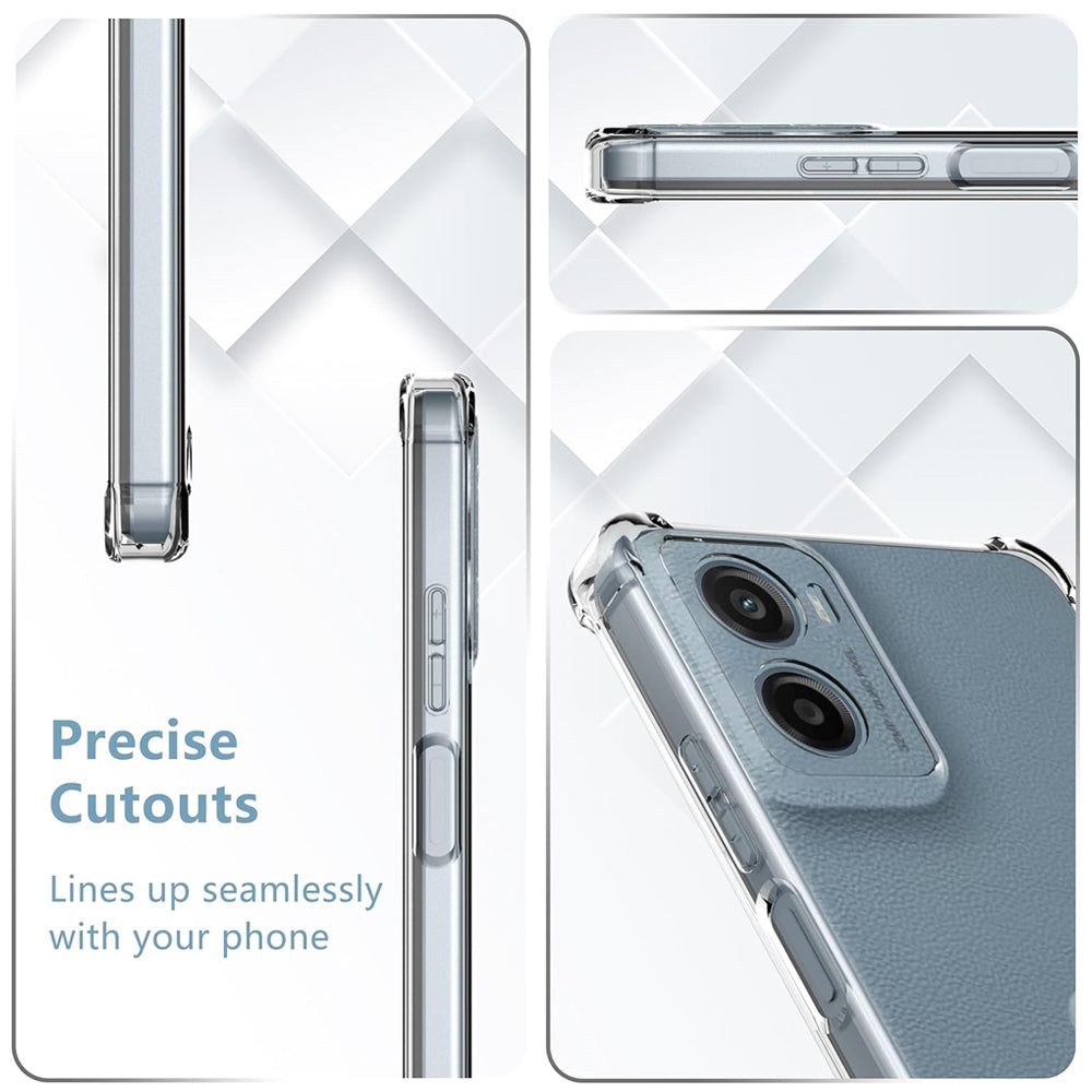 Bumper Clear Case for Motorola Moto G05