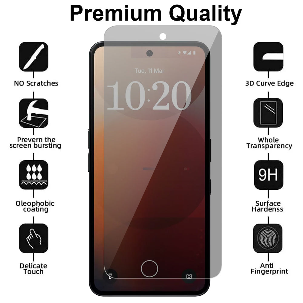 Privacy Glass Screen Protector for Nothing Phone 3A