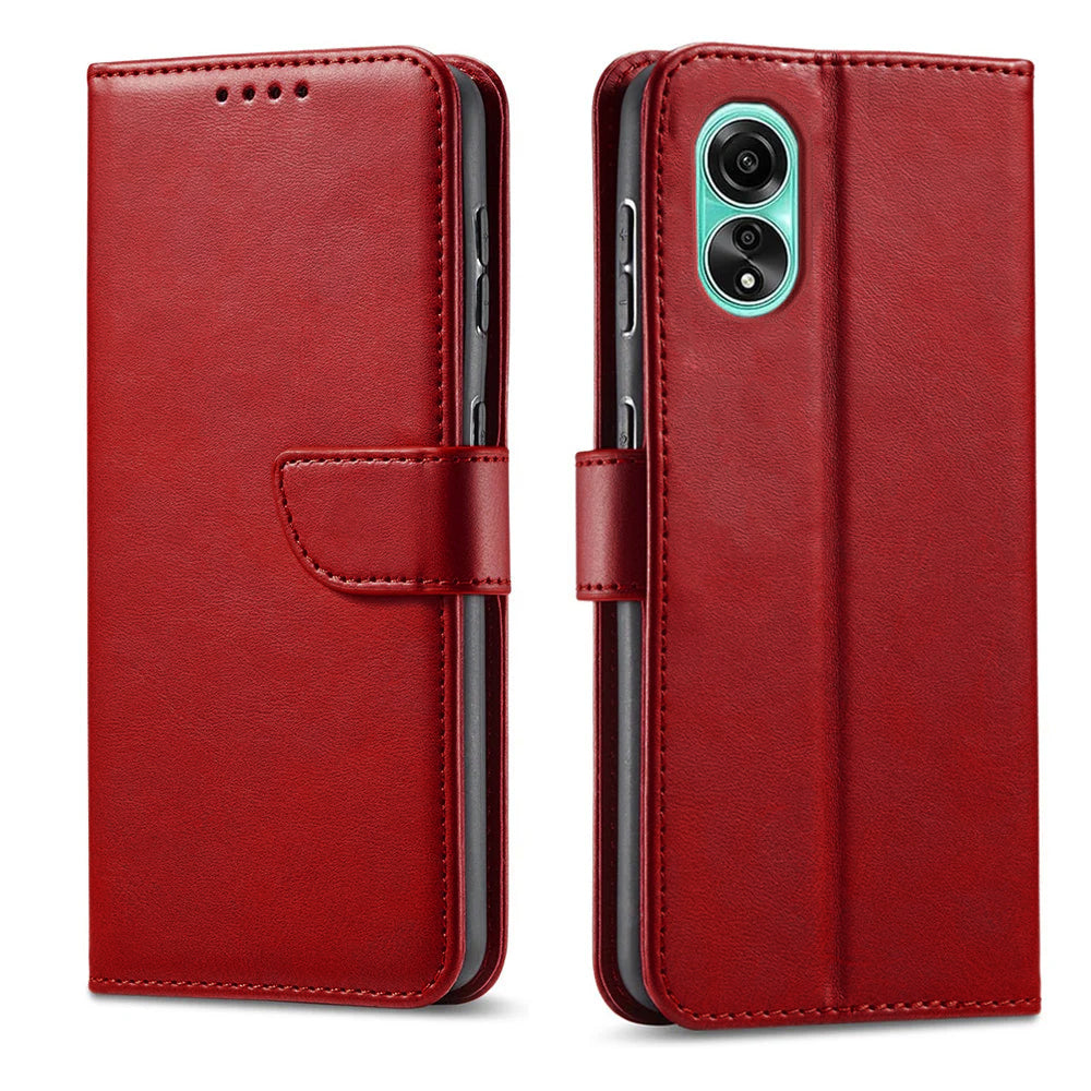 Premium Wallet Case for OPPO A18