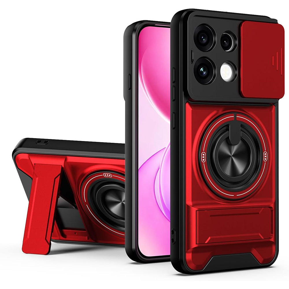 Magsafe Compatible Tough Ring Stand Case for Oppo Reno 16 F