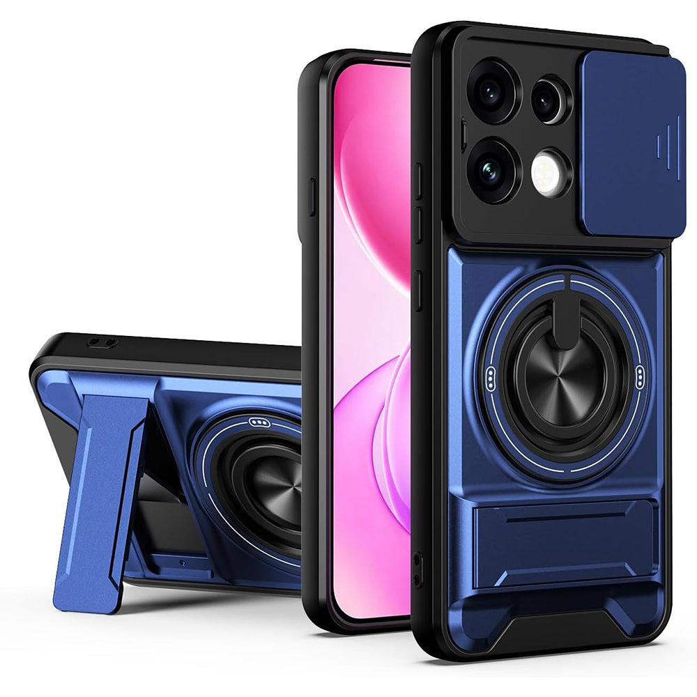 Magsafe Compatible Tough Ring Stand Case for Oppo Reno 16 F