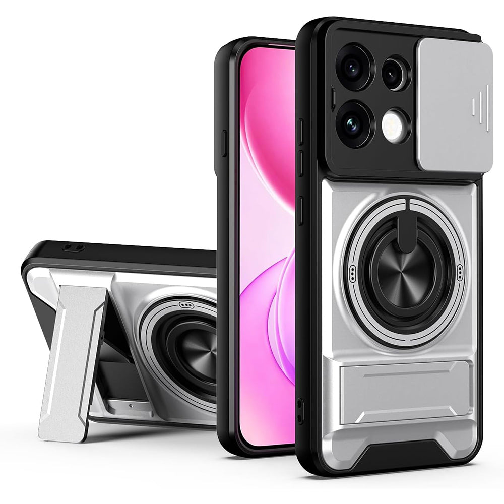 Magsafe Compatible Tough Ring Stand Case for Oppo Reno 16 F