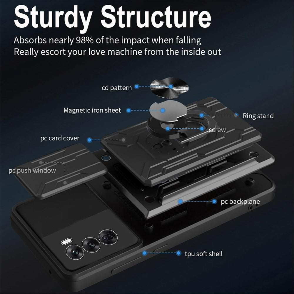 Tough Ring Case for OPPO Reno 12 Pro 5G