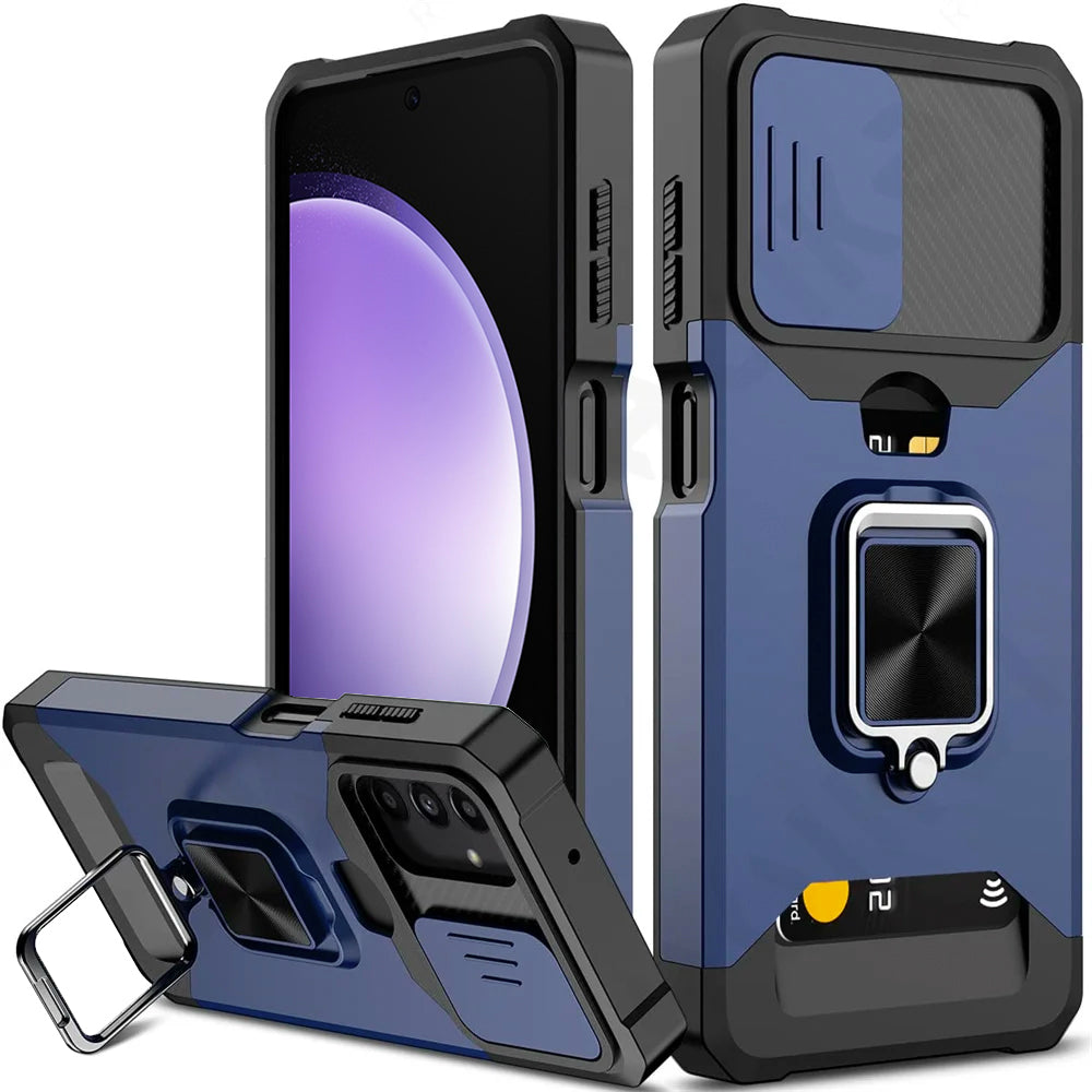 Samsung Galaxy S23 FE Tough Ring Wallet case