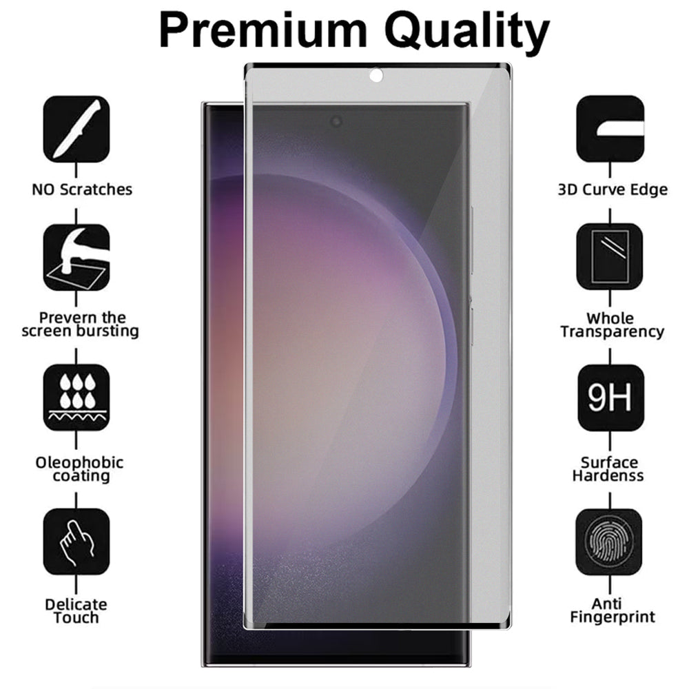 Anti-Glare Matte Glass Screen Protector for Samsung Galaxy S23 Ultra