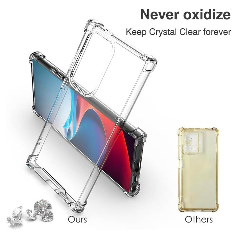 Bumper Hard Clear Case for Samsung Galaxy S24 Ultra