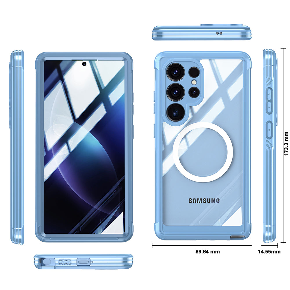 Heavy Duty 360 Protection Case for Samsung Galaxy S25 Ultra