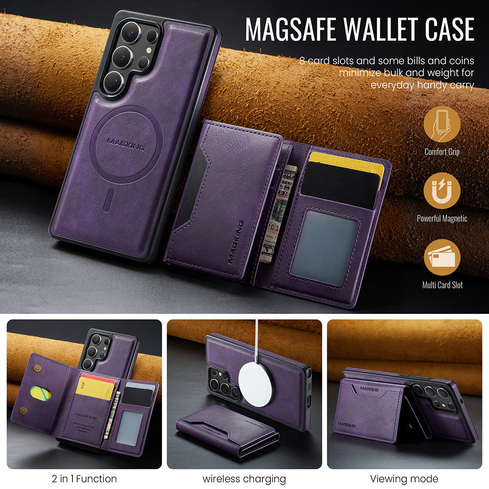 Samsung Galaxy S25 Ultra Magsafe Compatible Wallet case