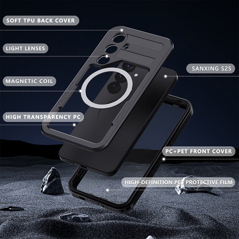 Redpepper Waterproof Magsafe case for Samsung Galaxy S25 Plus