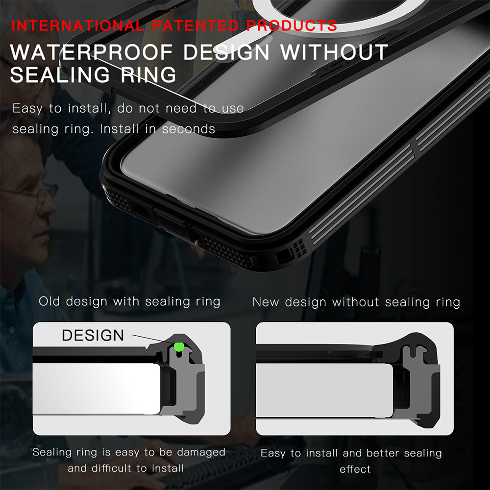 Redpepper Waterproof Magsafe Compatible case for Samsung Galaxy S26 Plus