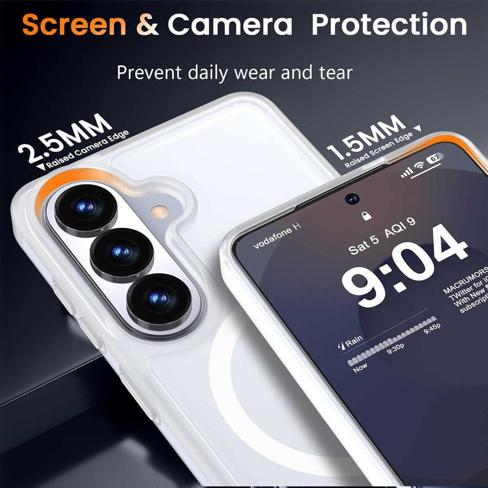 Matte Magsafe Compatible Case for Samsung Galaxy S26