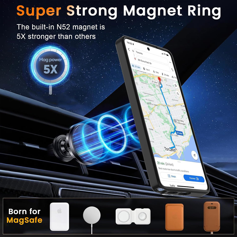 Matte Magsafe Compatible Case for Samsung Galaxy S26 Ultra