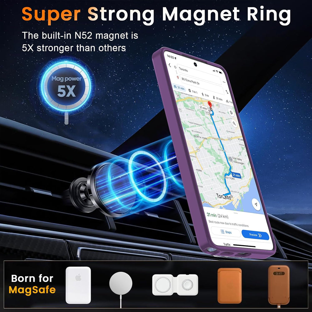 Matte Magsafe Compatible Case for Samsung Galaxy S26 Ultra