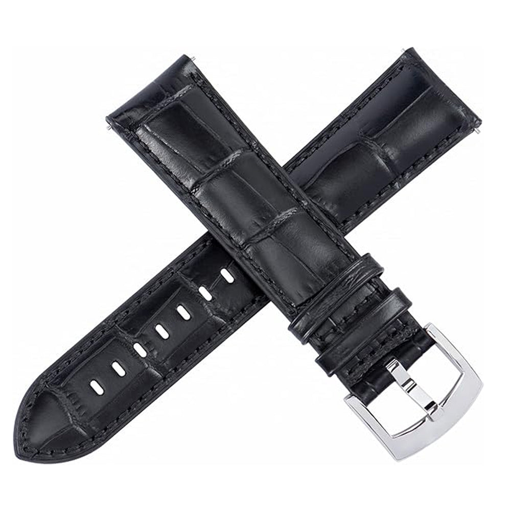 Alligator Pu-Leather Strap for Samsung Galaxy Watch