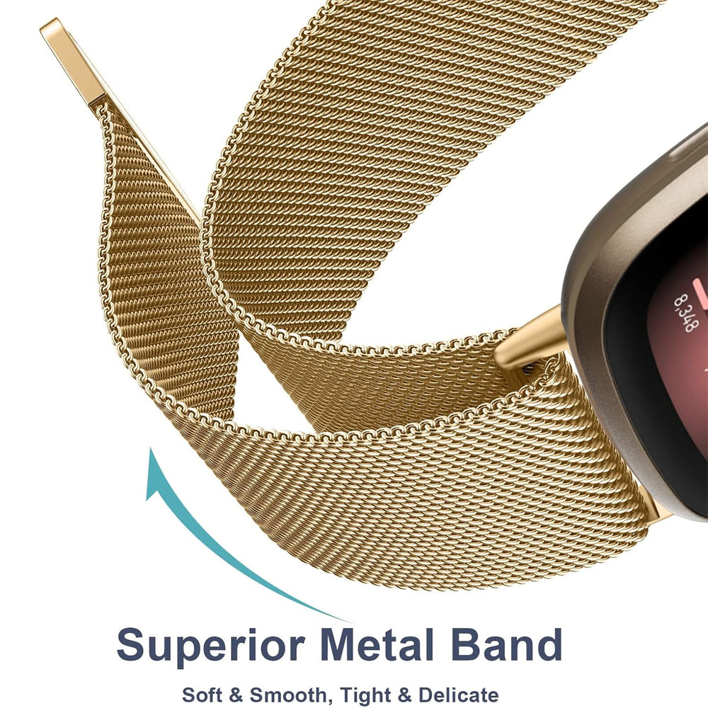 Milanese Strap for Fitbit Versa 4