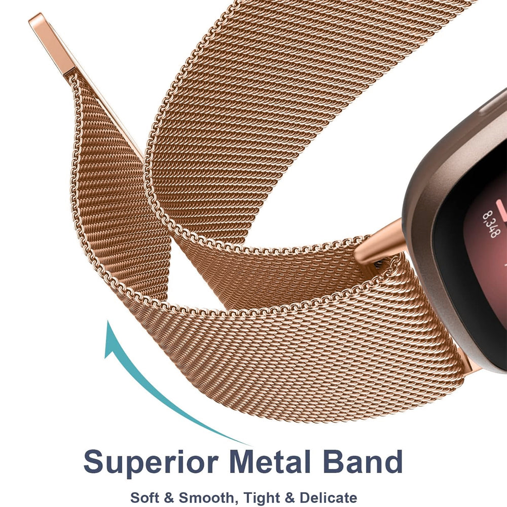 Milanese Strap for Fitbit Versa 4