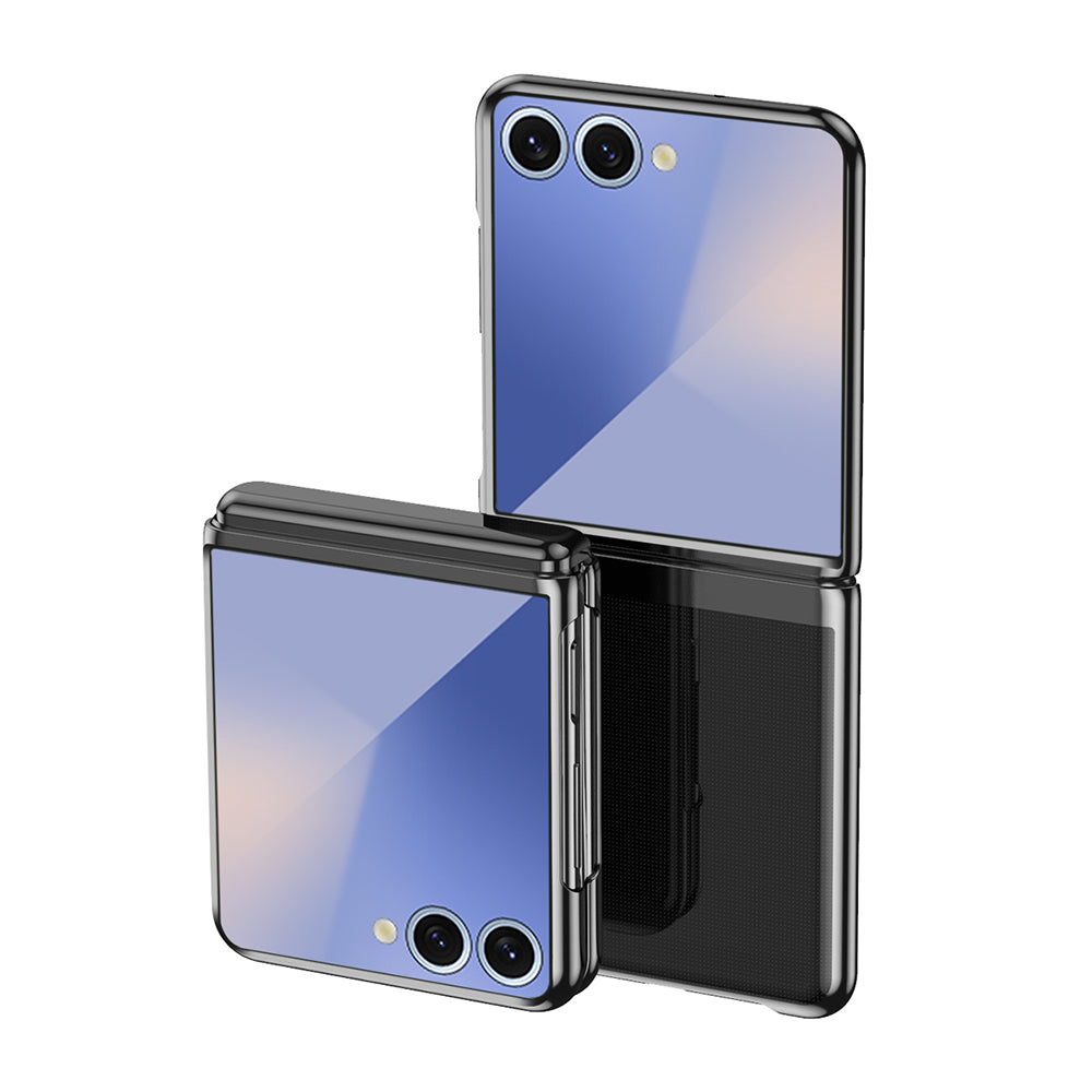 Metallic Clear Case for Samsung Galaxy Z Flip 7