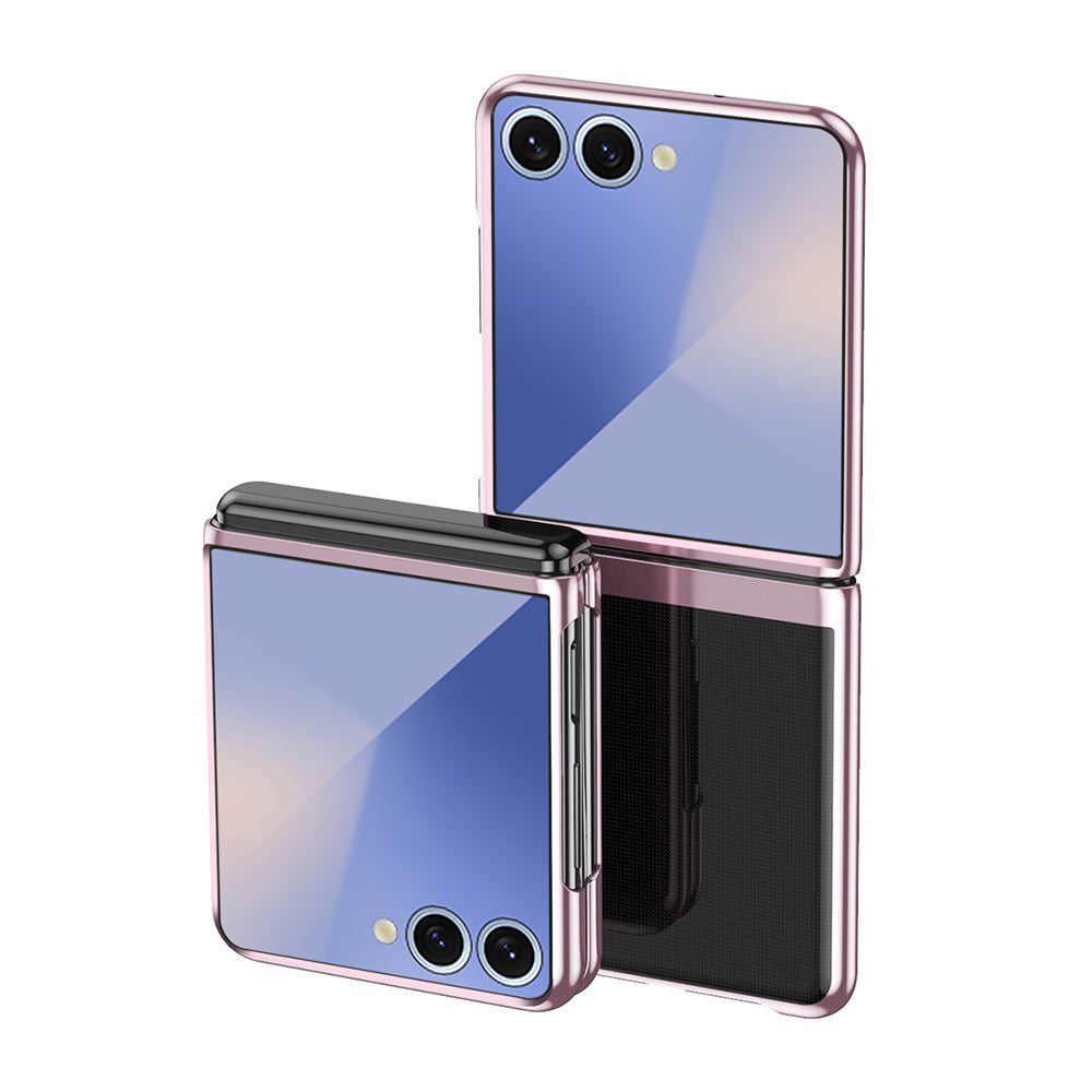 Metallic Clear Case for Samsung Galaxy Z Flip 7
