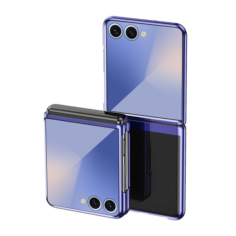 Metallic Clear Case for Samsung Galaxy Z Flip 7