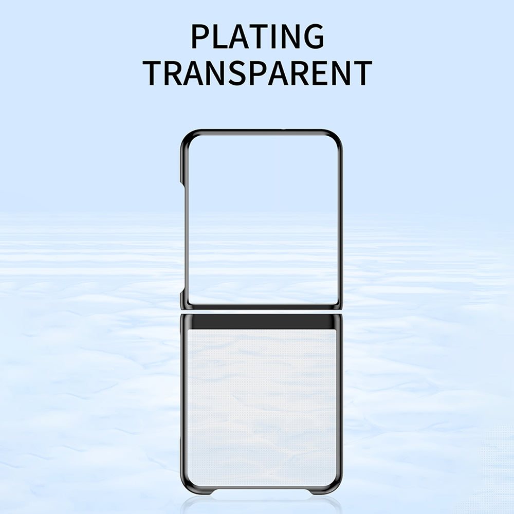 Metallic Clear Case for Samsung Galaxy Z Flip 7
