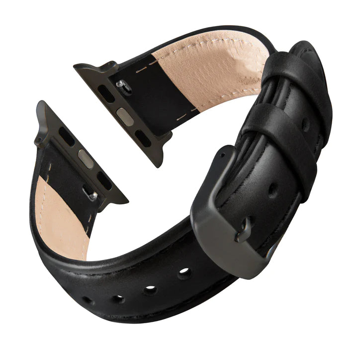 Classic Leather Strap for Apple Watch Series 12