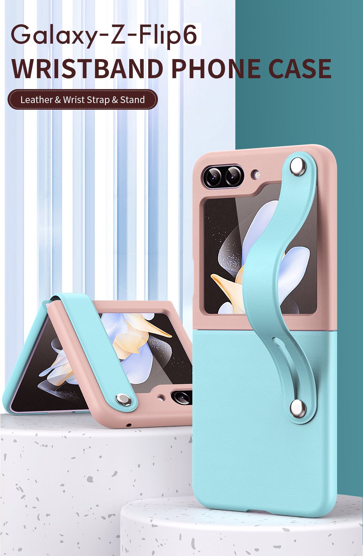 Protective Strap Case for Samsung Galaxy Z Flip 6