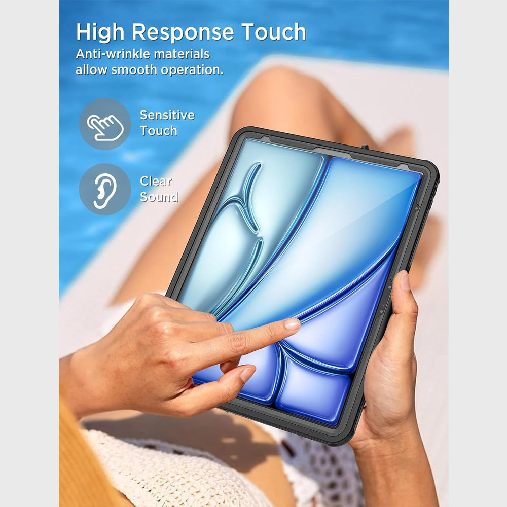 Waterproof Shockproof Case for iPad Air 13" M4 (2026)