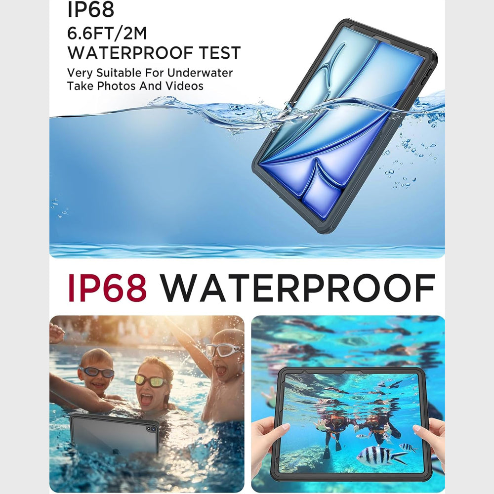 Waterproof Shockproof Case for iPad Air 13" M4 (2026)