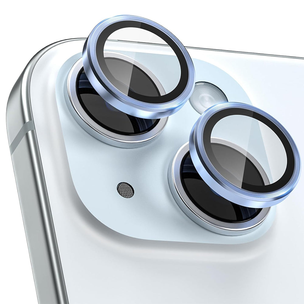 Camera Lens Protector Alloy Frame for iPhone 15 Plus