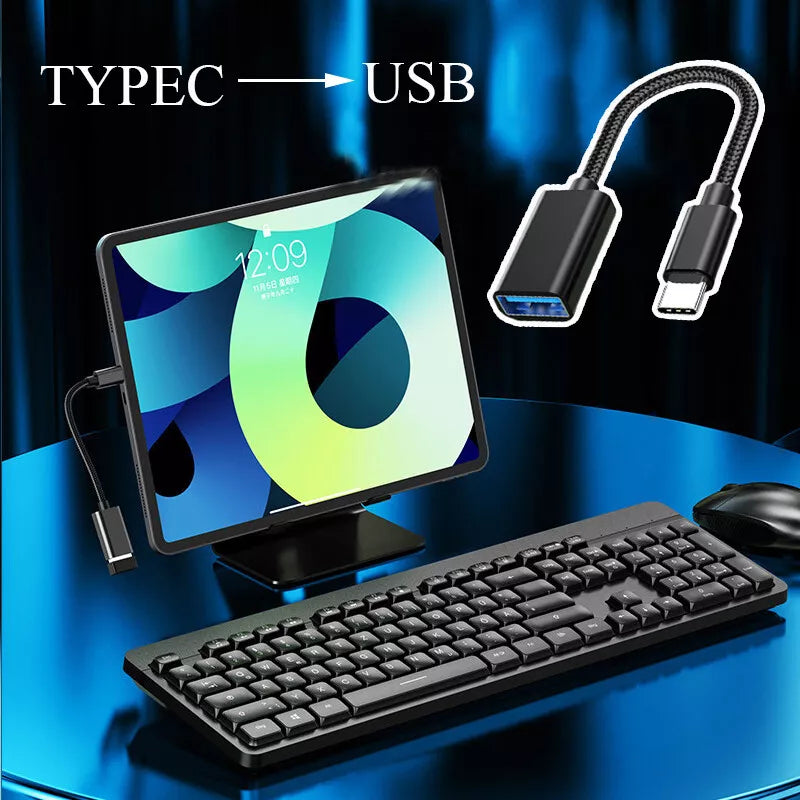 USB-C to USB-A OTG Adapter