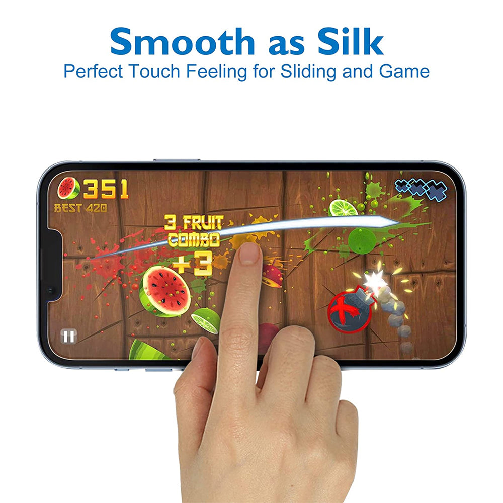 Anti-Glare Matte Glass Screen Protector for iPhone 14 Plus