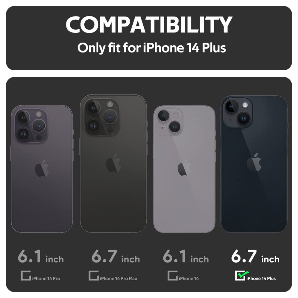 Clear Gel Case for iPhone 14 Plus