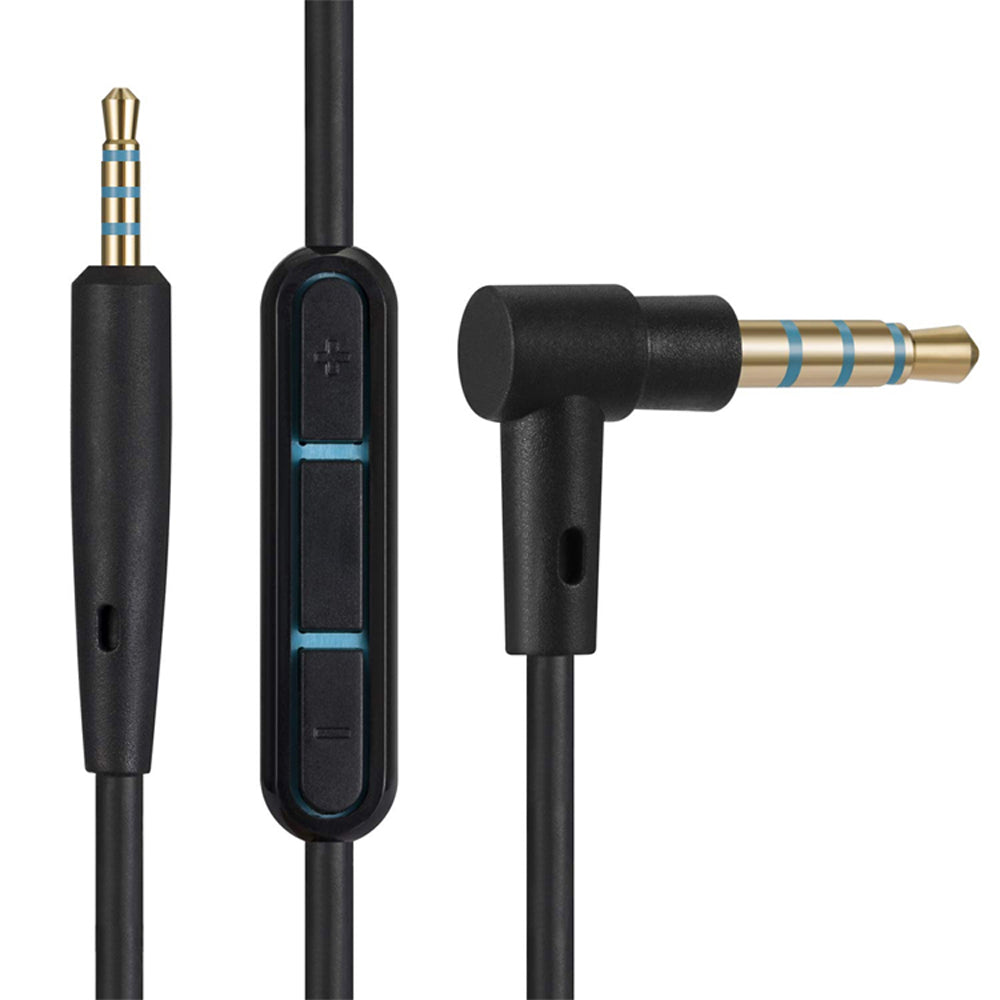 Replacement Cable for Bose QC25 / QC35 w/ mic + volume
