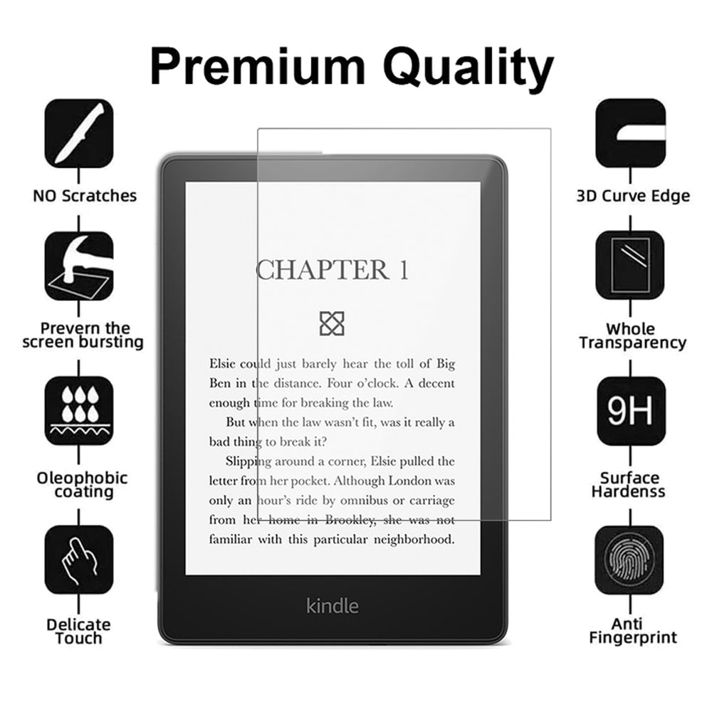 Glass Screen Protector for Kindle 10th Generation 2019
