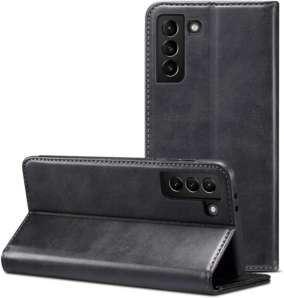 Vintage Book Wallet Case for Samsung Galaxy S21 Plus