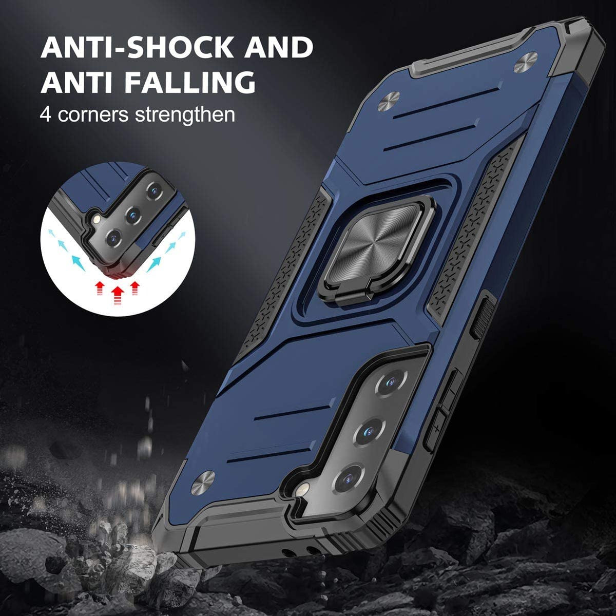 Tough Ring Case for Samsung Galaxy S21 Plus