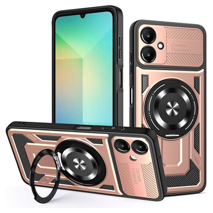 Magsafe Compatible Tough Ring Case for Samsung Galaxy A08