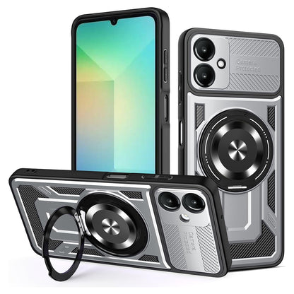 Magsafe Compatible Tough Ring Case for Samsung Galaxy A08