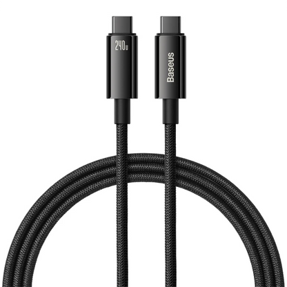 240W USB-C to USB-C Cable - Baseus Fast Charger