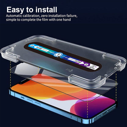 iPhone 17 Pro Max Tempered Glass Screen Protector [2-Pack] with Easy Alignment Frame – Privacy, Premium by SwiftShield