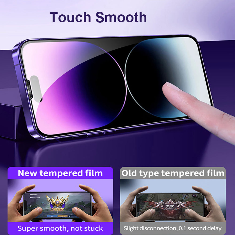 iPhone XR Tempered Glass Screen Protector [2-Pack] with Easy Alignment Frame – Privacy, Premium by SwiftShield