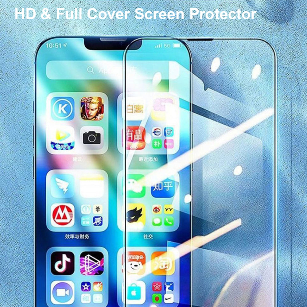 iPhone XR Tempered Glass Screen Protector [2-Pack] with Easy Alignment Frame – Privacy, Premium by SwiftShield