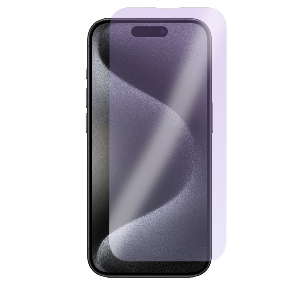 Blue Light Glass Screen Protector for iPhone 15 Pro