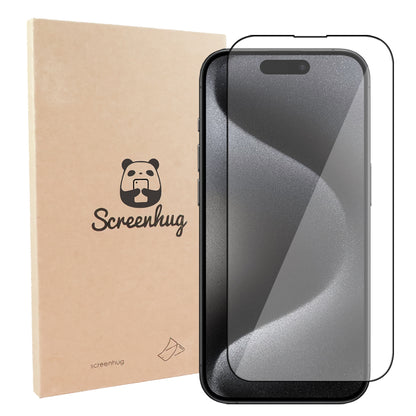 Full Cover Glass Screen Protector for iPhone 15 Pro