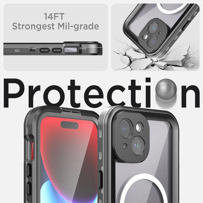 iPhone 15 Plus Magsafe case waterproof cover