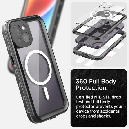 iPhone 15 Plus Magsafe case waterproof cover