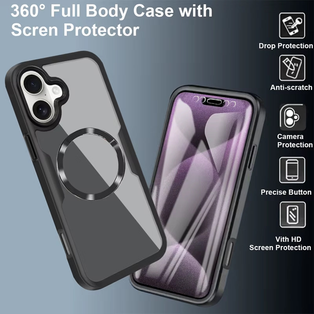 360 Thin Protection Magsafe compatible case for iPhone 16